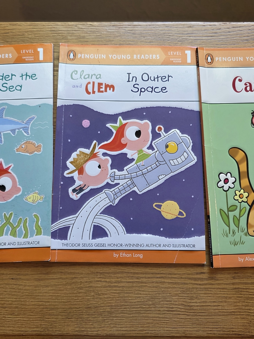 3 books-Penguin Young Readers: Clara and Clem Plus One More!